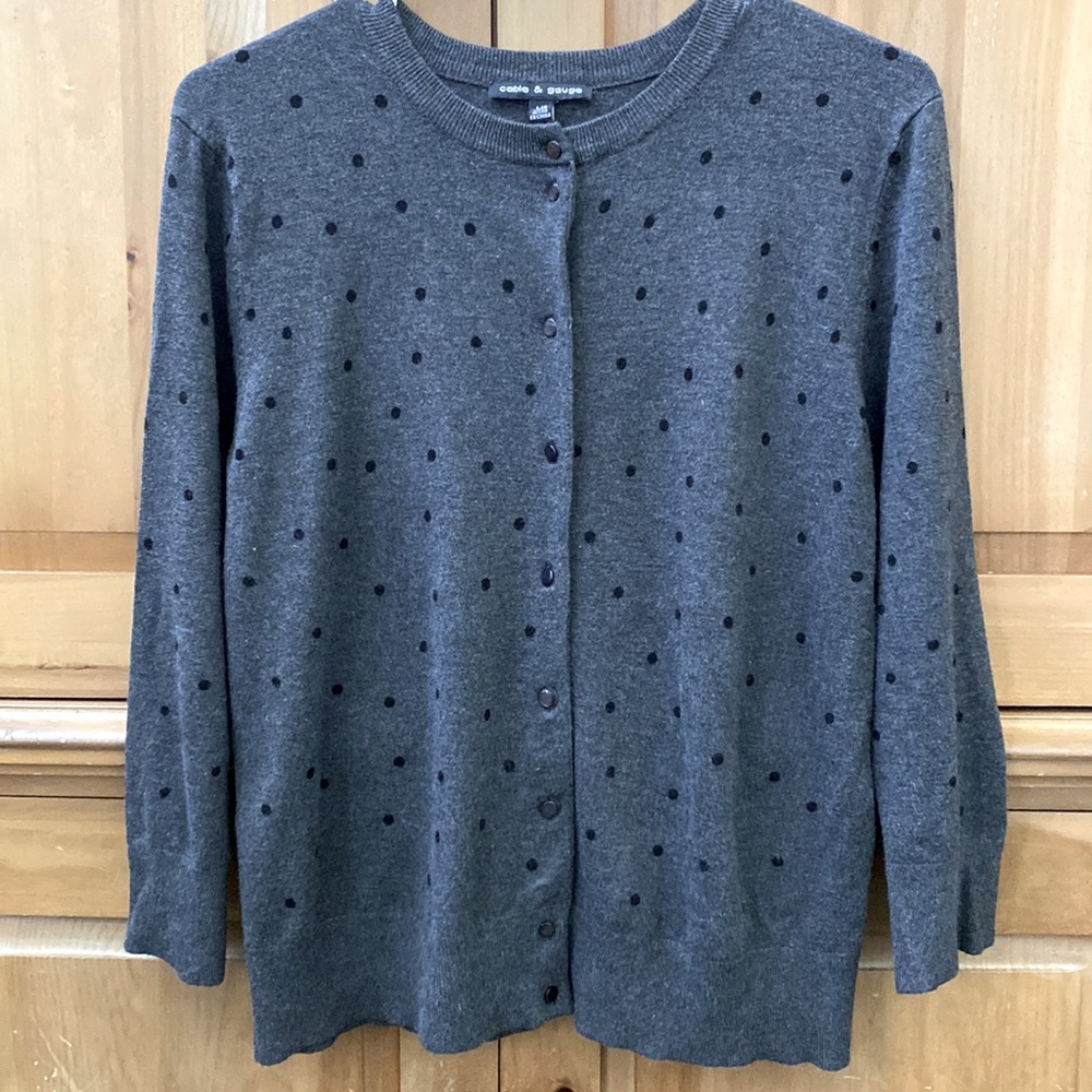 Cable & Gauge | long sleeve button cardigan